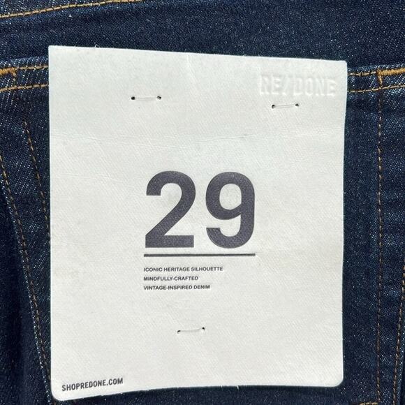 Re/Done Women's Midrise Baby Boot Jeans - Tinty Rinse - 29 - NWT - Picture 6 of 8